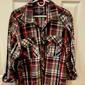 AFFLICTION Button down